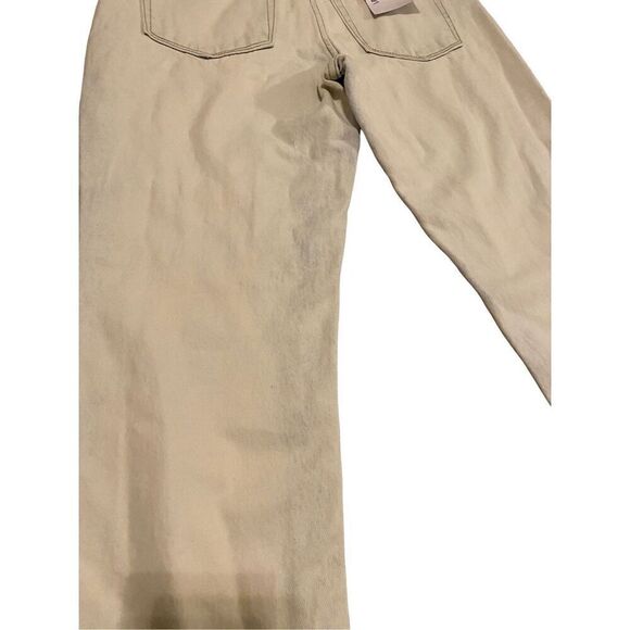 Nwt Vervet By Flying Monkey Emma Mom Lightwash Jeans Straight Leg Denim Destroye - Picture 4 of 15